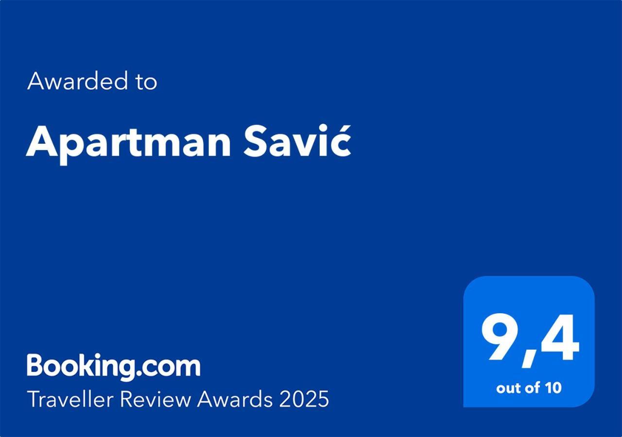 Apartman Savic Bar Exterior foto